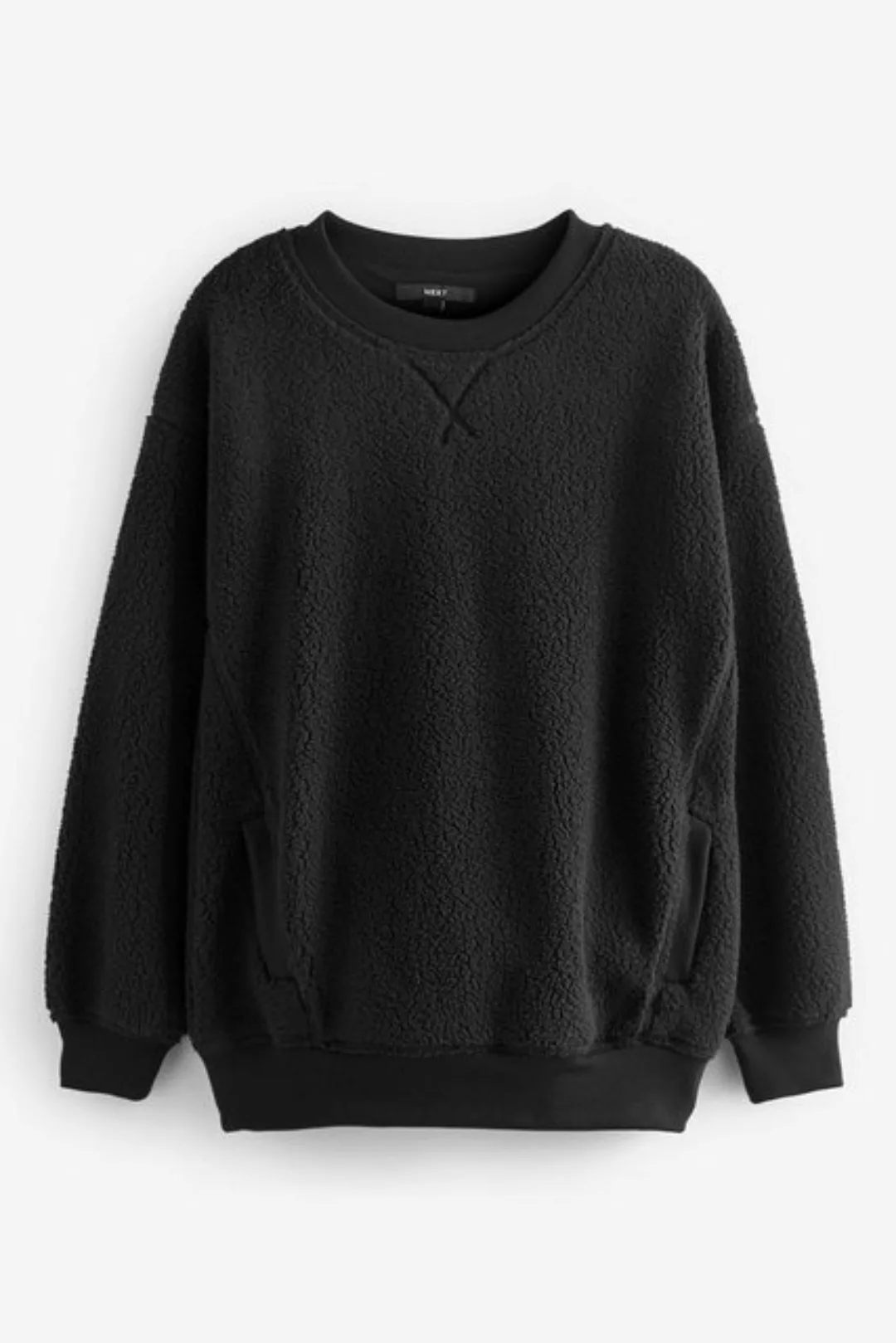 Next Longsweatshirt Langes Fleece-Sweatshirt (1-tlg) günstig online kaufen