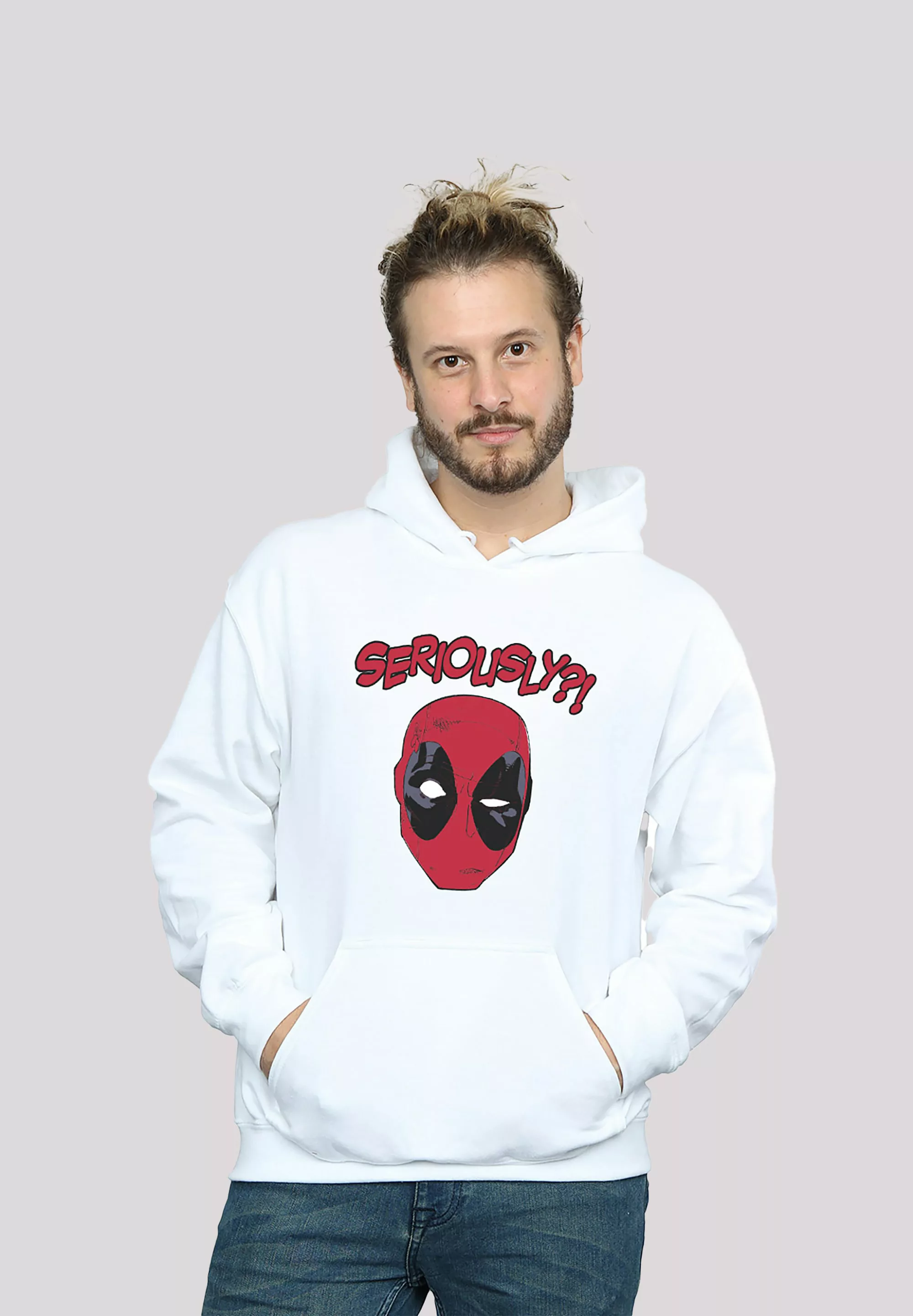 F4NT4STIC Kapuzenpullover "Marvel Deadpool Seriously", Print günstig online kaufen