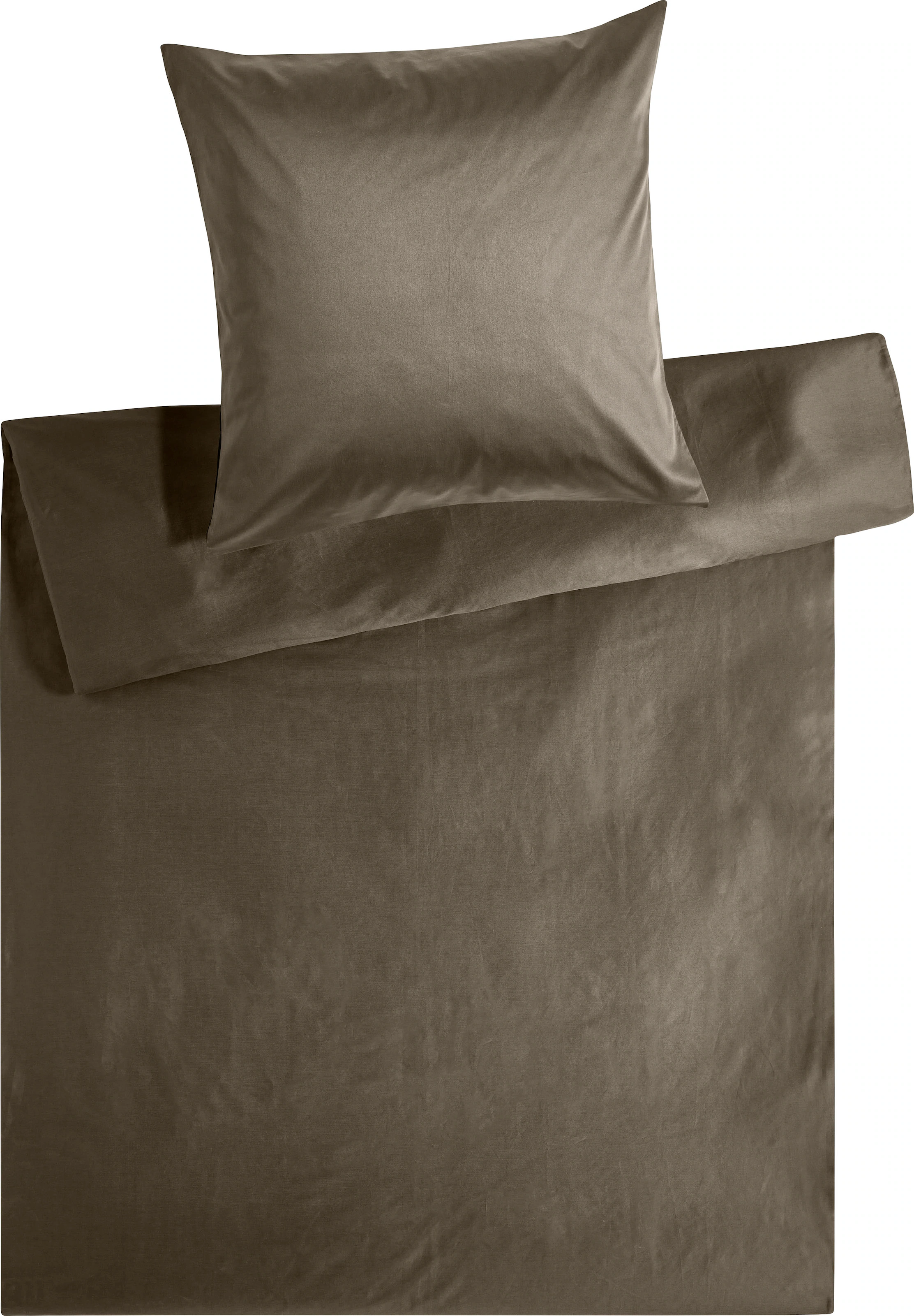 Kneer Bettwäsche »Edel-Satin Uni in 135x200, 155x220 oder 200x200 cm«, (2 t günstig online kaufen