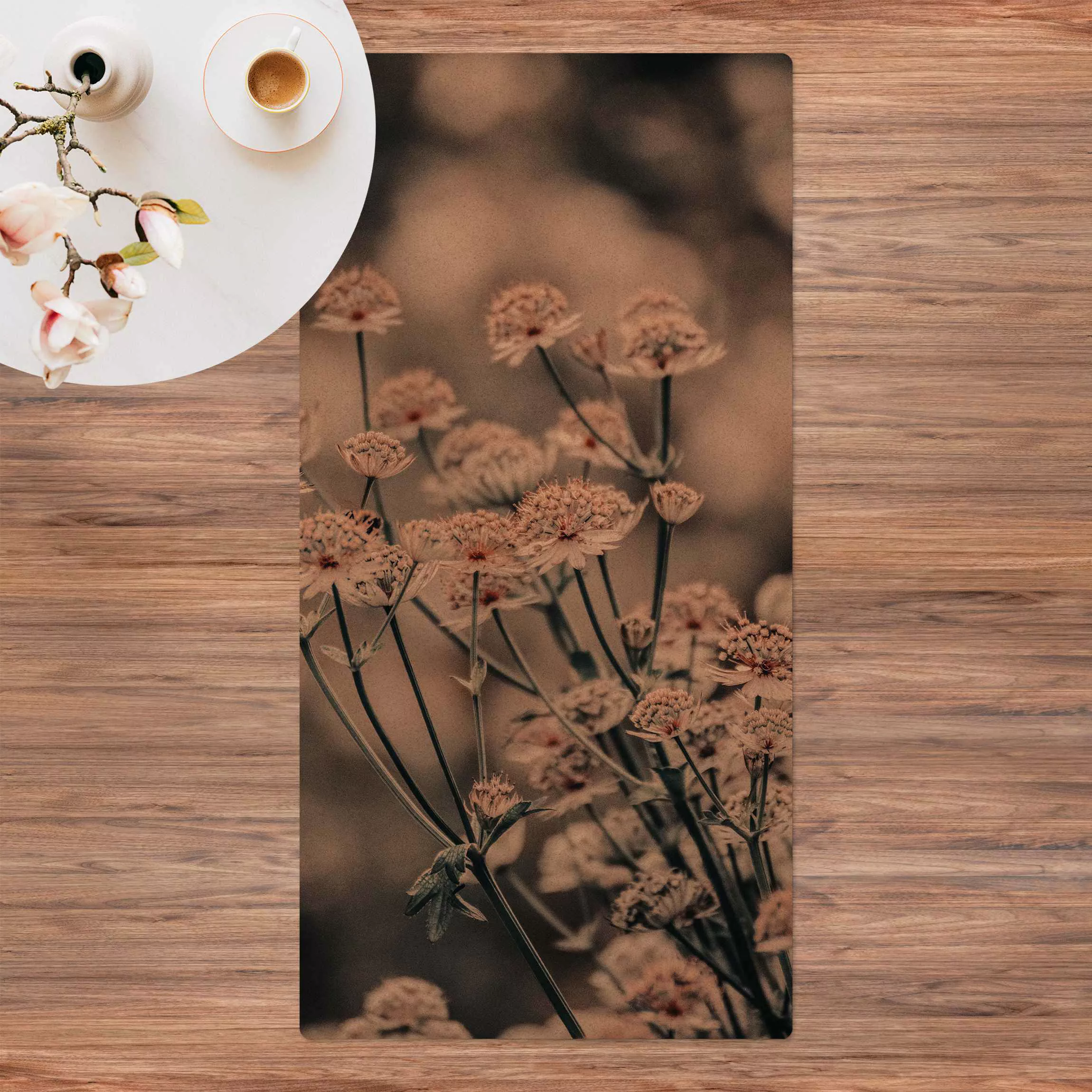 Kork-Teppich Mystischer Blütenstrauch günstig online kaufen