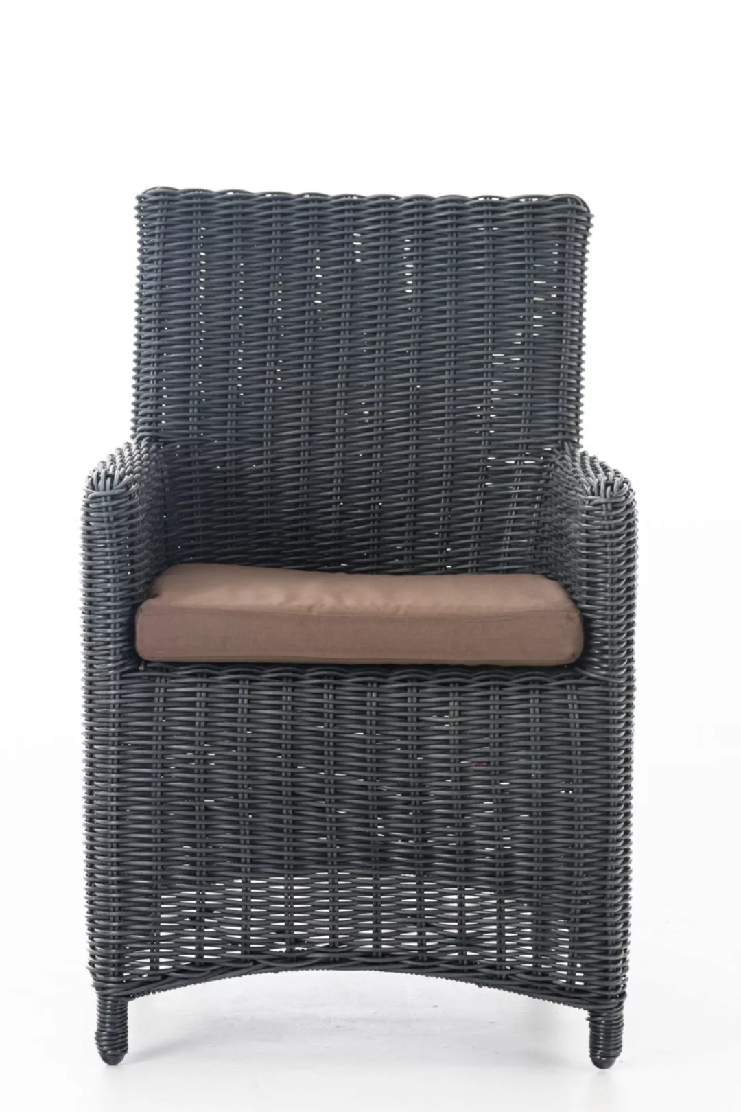 Stuhl Fontana / Sankt Marlo Terrabraun 5mm Schwarz günstig online kaufen