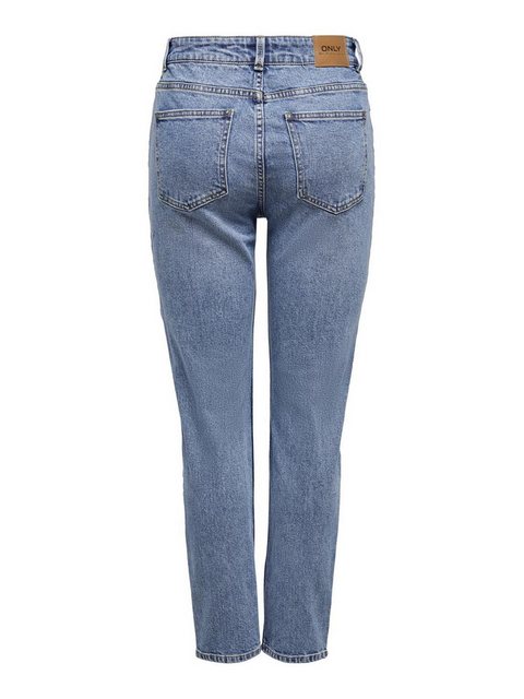 Only Damen Jeans ONLEMILY MAE0012 - Straight Fit - Blau - Medium Blue Denim günstig online kaufen