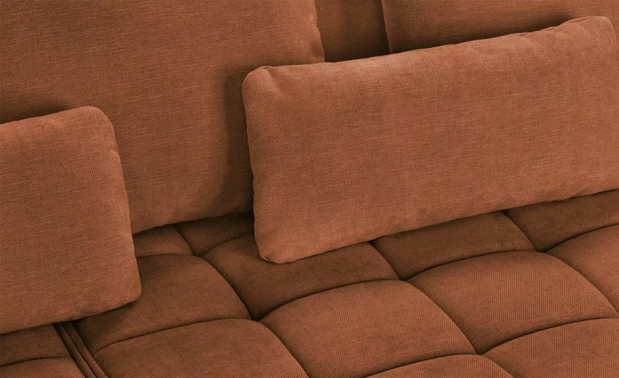 switch Ecksofa  Giotto ¦ kupfer ¦ Maße (cm): B: 242 H: 85 T: 176.0 Polsterm günstig online kaufen