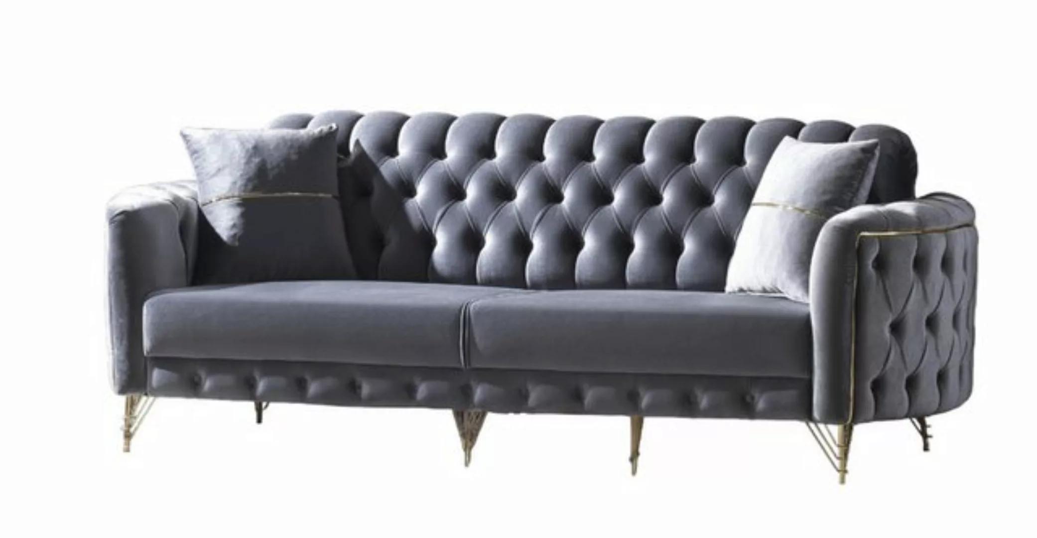 Villa Möbel Sofa Bodrum, 1 Stk. 3-Sitzer, Hand Made Quality, pflegeleichter günstig online kaufen