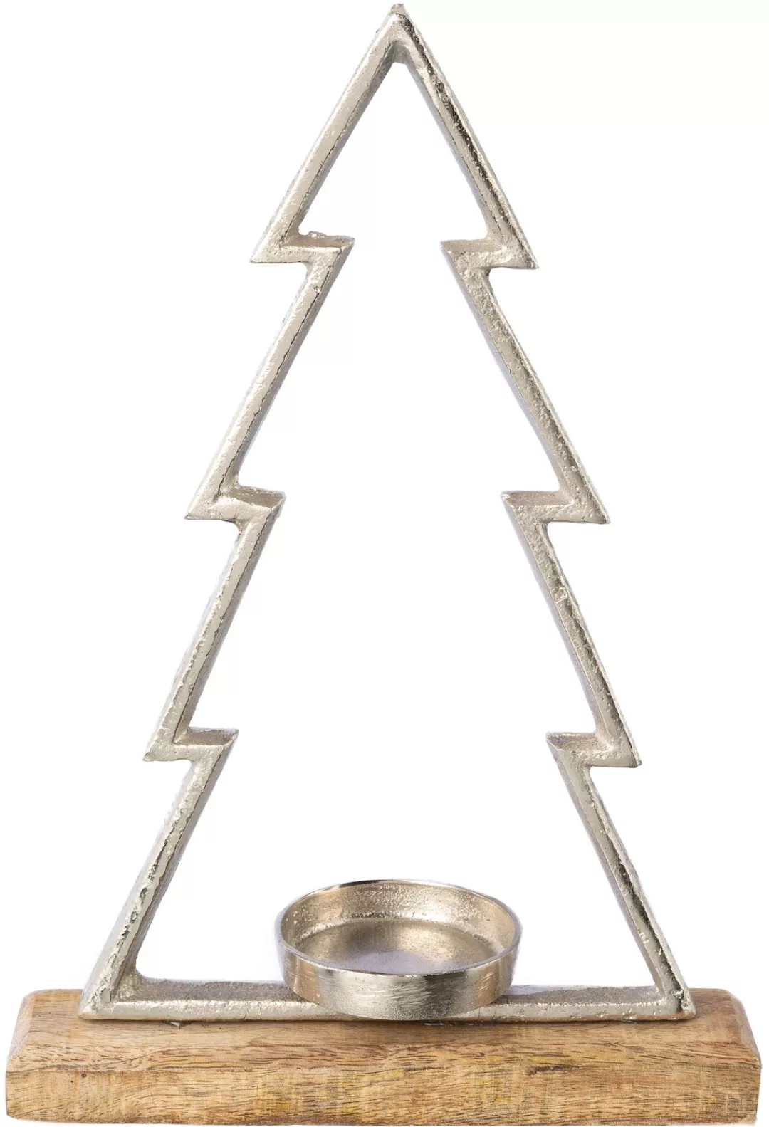 Creativ deco Teelichthalter "Weihnachtsdeko", (1 St.), auf hochwertiger Man günstig online kaufen