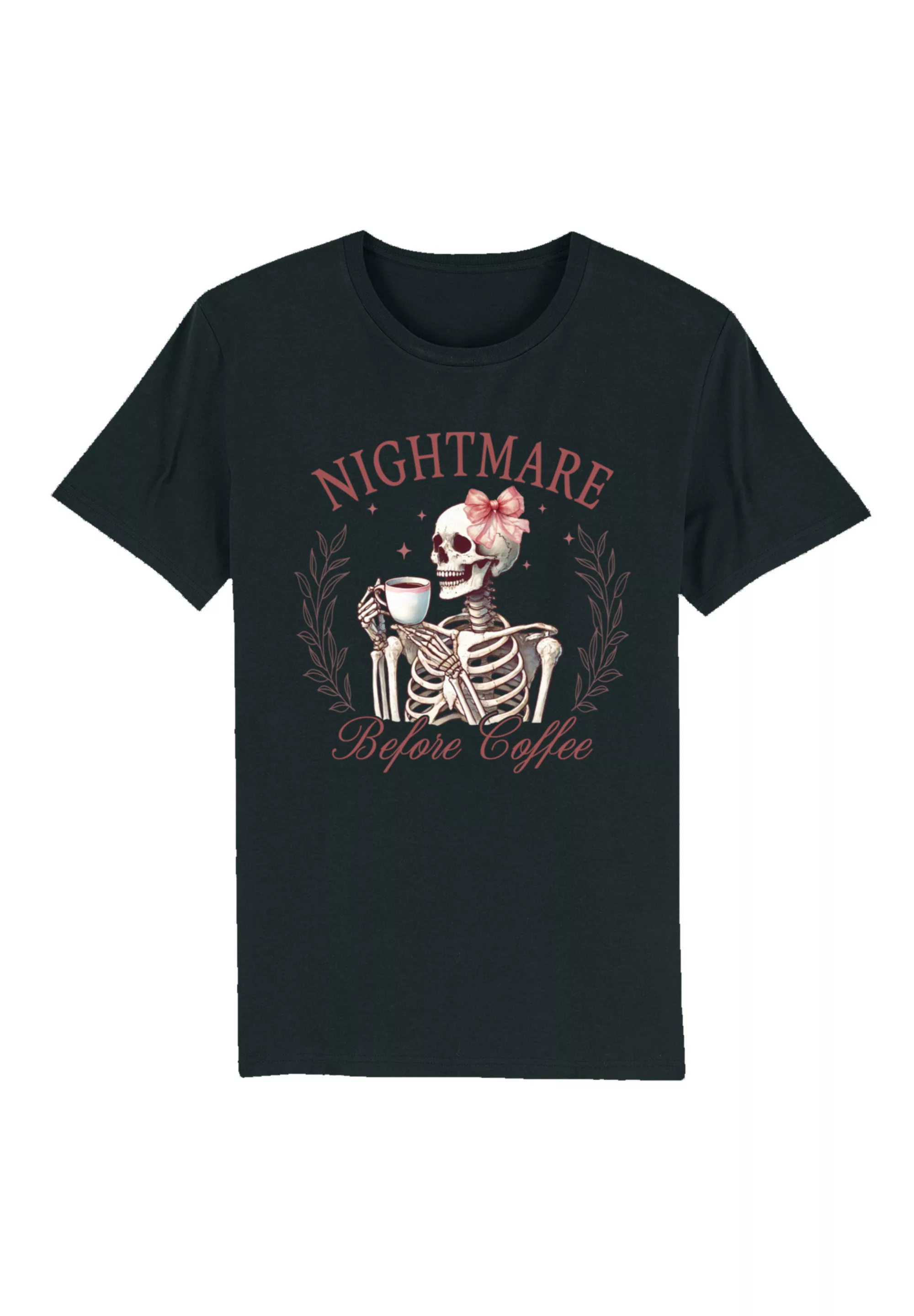 F4NT4STIC T-Shirt "Nightmare Before Coffee", Premium Qualität günstig online kaufen