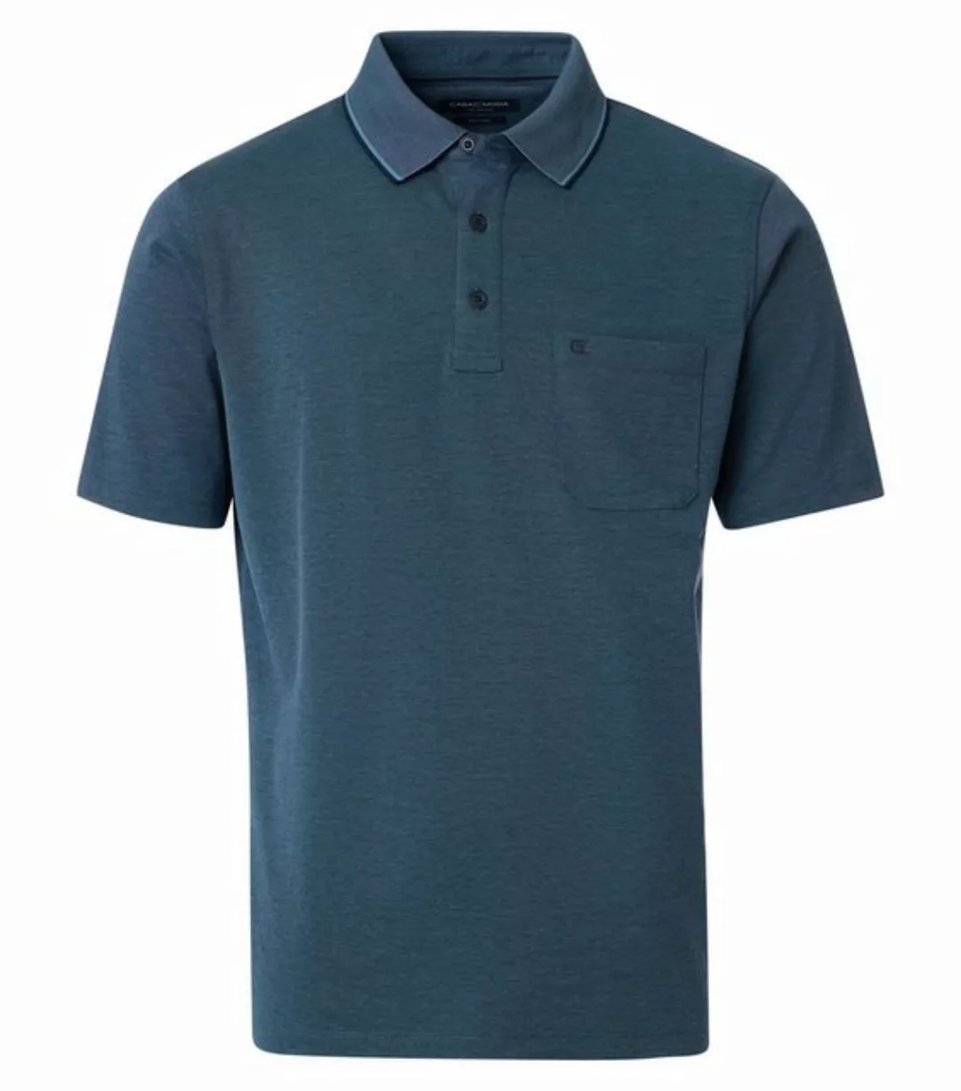 CASAMODA Poloshirt "CASAMODA Polo-Shirt uni" günstig online kaufen