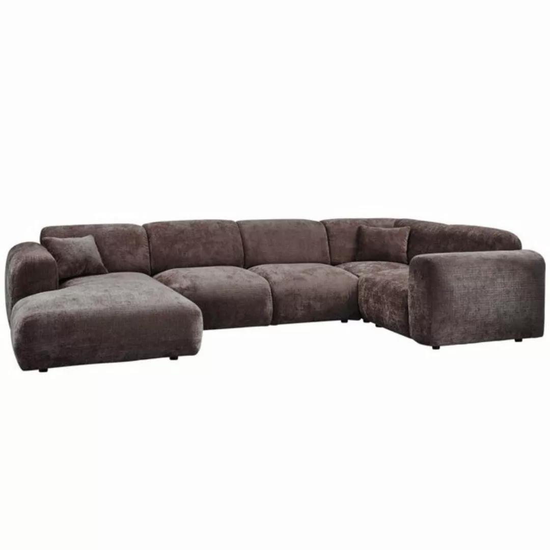 WOOOD Ecksofa Cloud aus Chenille-Stoff Rechts günstig online kaufen