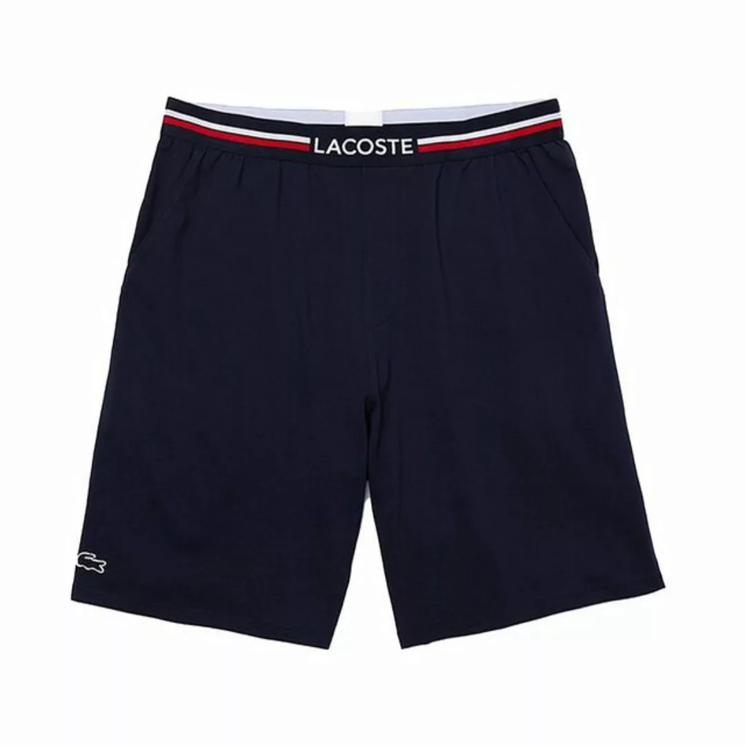 Lacoste Pyjamashorts Sleepwear kurze Loungewear-Hose mit Trikolor Bund (1-t günstig online kaufen
