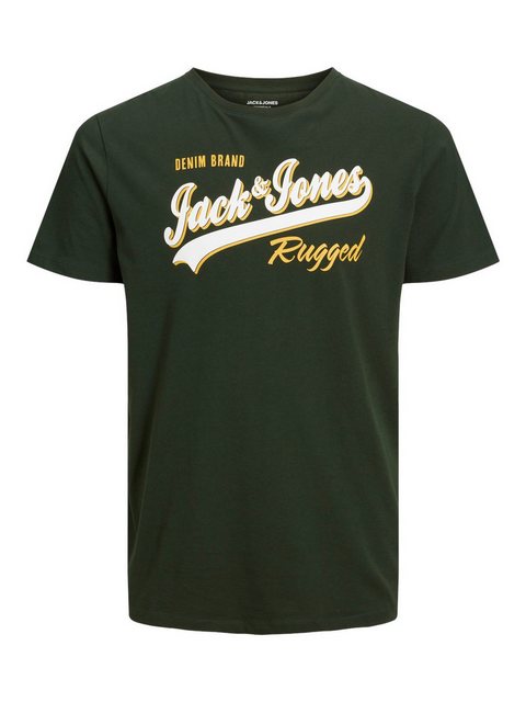 Jack & Jones Rundhalsshirt T-Shirt von Jack&Jones in Übergrößen, grün günstig online kaufen