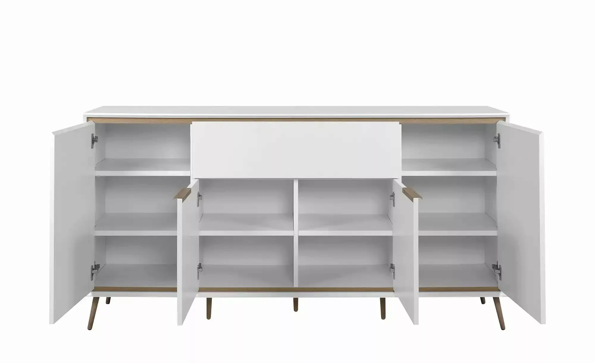 Sideboard  Arluno ¦ weiß ¦ Maße (cm): B: 175 H: 90 T: 38.0 Kommoden & Sideb günstig online kaufen