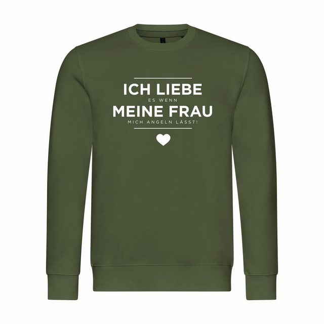 deinshirt Kapuzenpullover Herren Pullover Ich liebe es wenn meine Frau mich günstig online kaufen