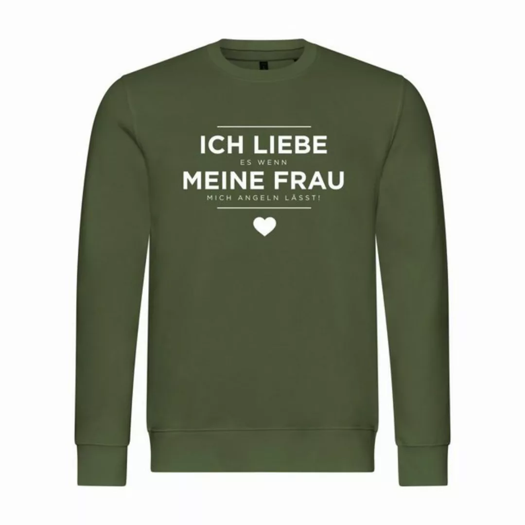 deinshirt Kapuzenpullover Herren Pullover Ich liebe es wenn meine Frau mich günstig online kaufen