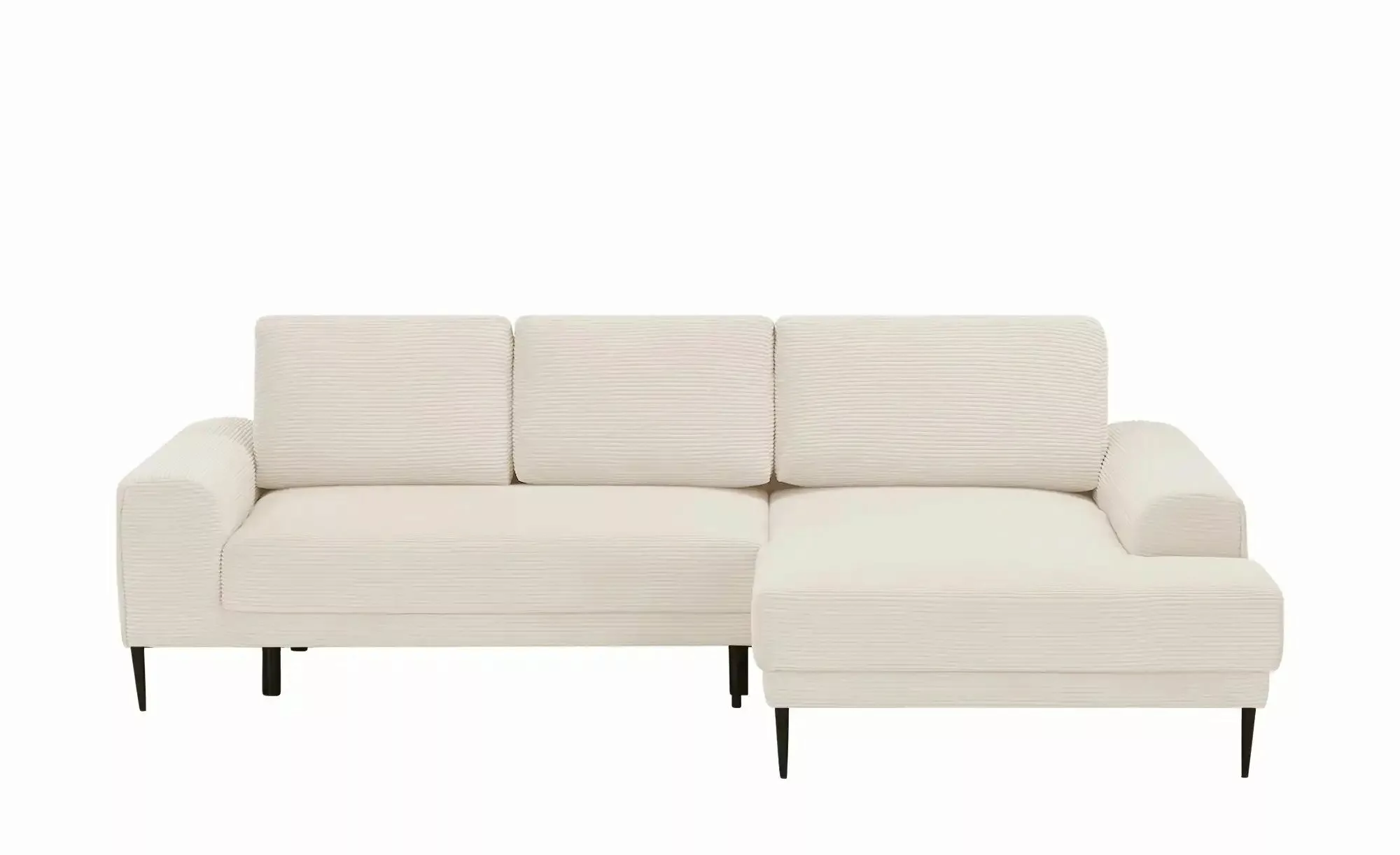 switch Ecksofa aus Cord Capitol ¦ weiß ¦ Maße (cm): B: 276 H: 89 T: 175.0 P günstig online kaufen