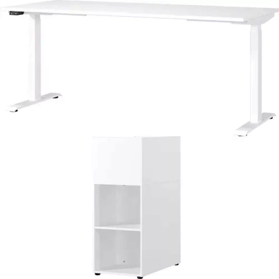 GERMANIA Büromöbel-Set "Mailand", (2 tlg.), inkl. Schreibtisch und Raumteil günstig online kaufen