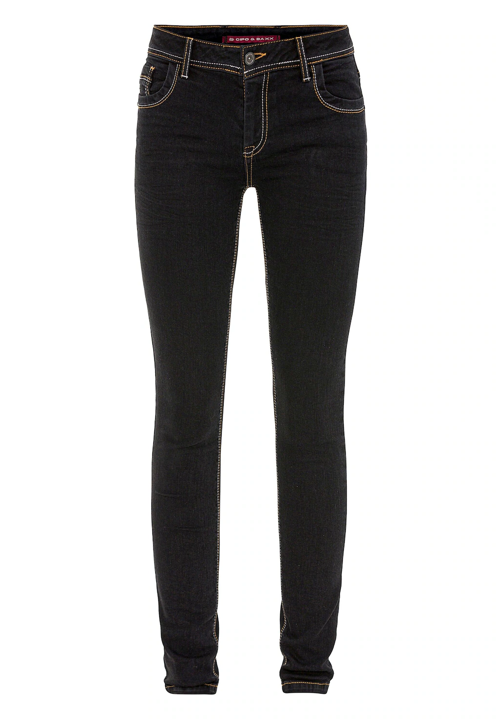 Cipo & Baxx Slim-fit-Jeans "Jeans", im Used-Look, WD443 günstig online kaufen