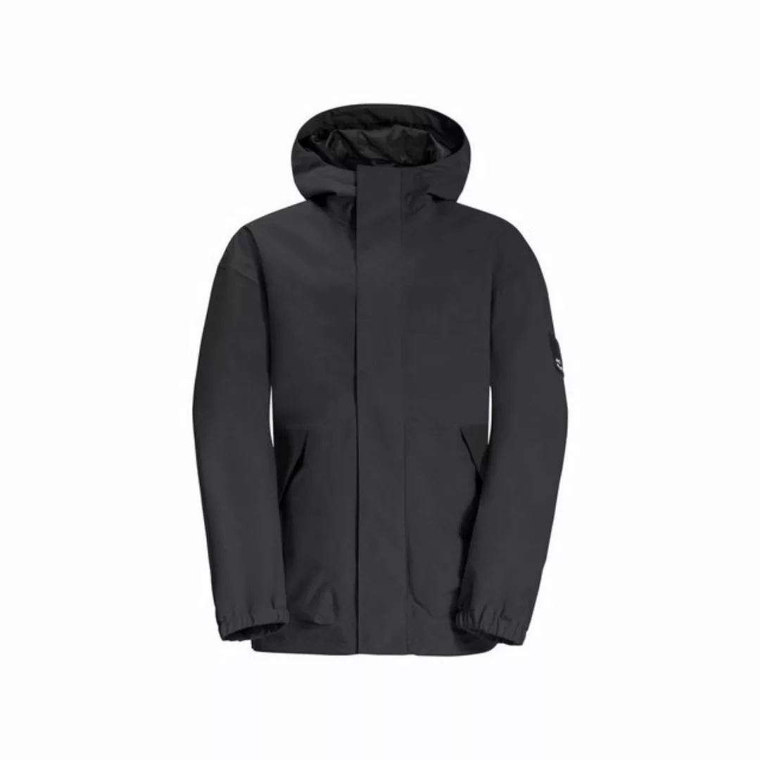 Jack Wolfskin Funktionsjacke TEEN 2L JACKET Y GRANITE BLACK günstig online kaufen