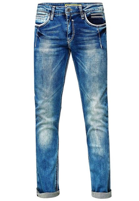 Rusty Neal Straight-Jeans "NEW YORK 29", im modernen Used-Look günstig online kaufen