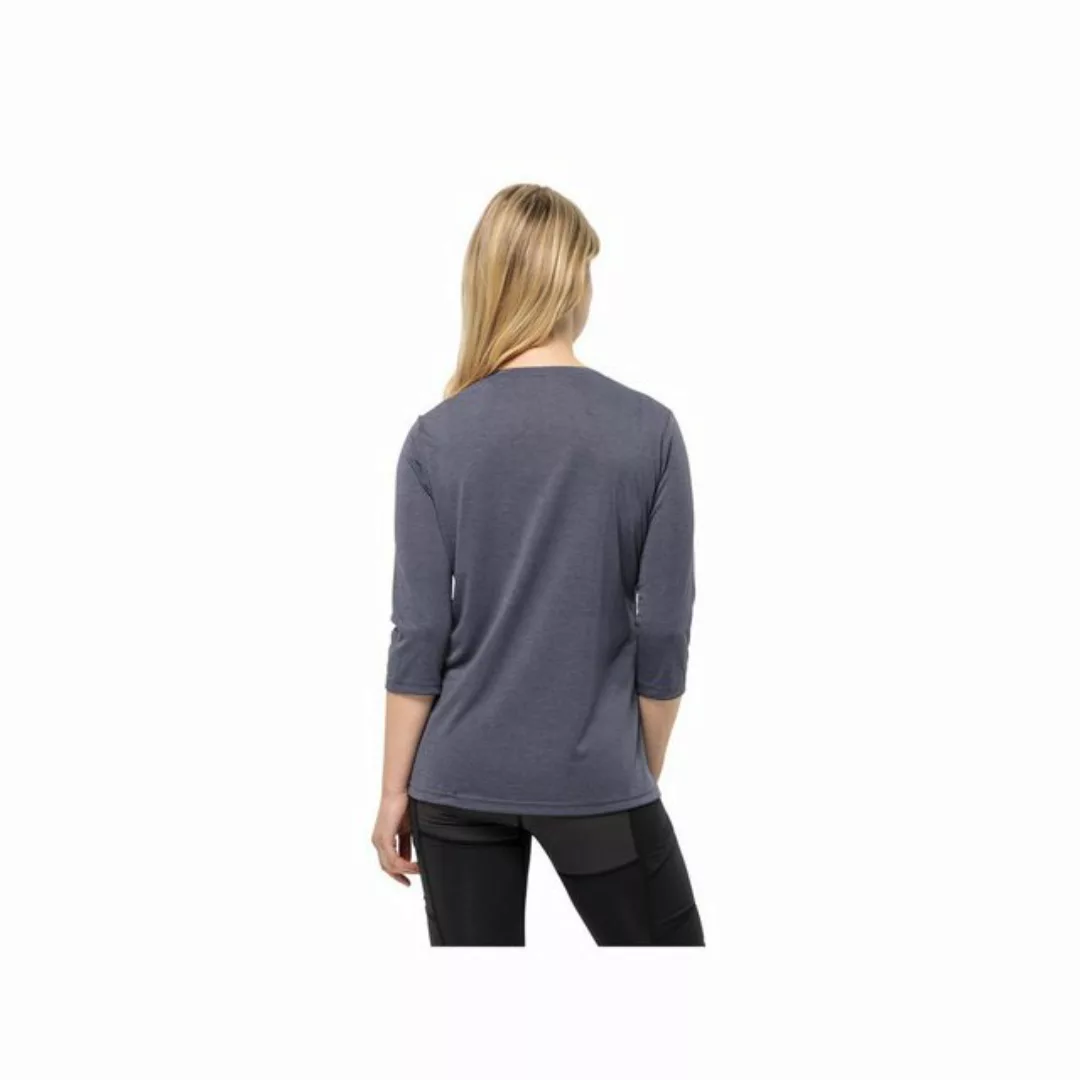 Jack Wolfskin V-Shirt blau regular fit (1-tlg) günstig online kaufen