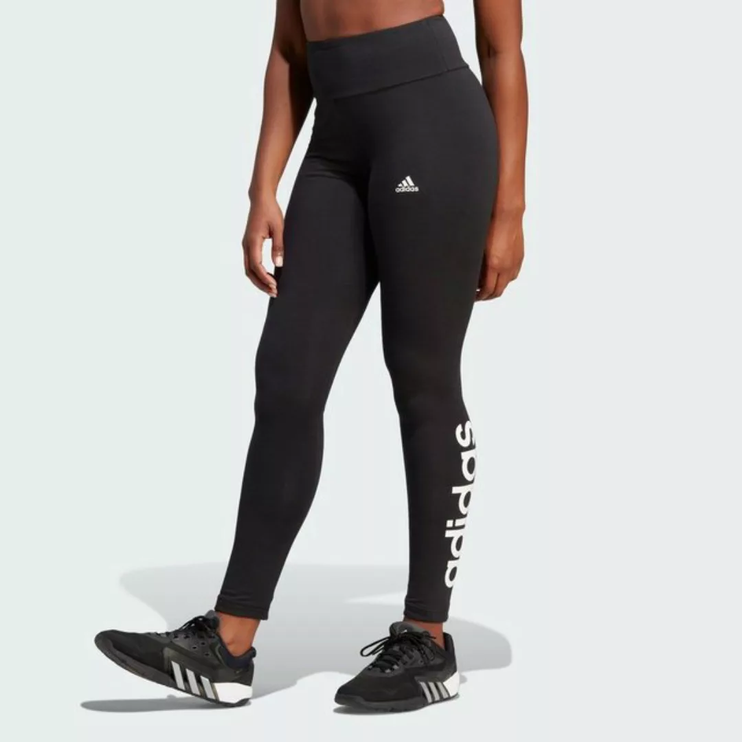 adidas Sportswear Funktionsleggings ESSENTIALS HIGH-WAISTED LOGO LEGGINGS günstig online kaufen