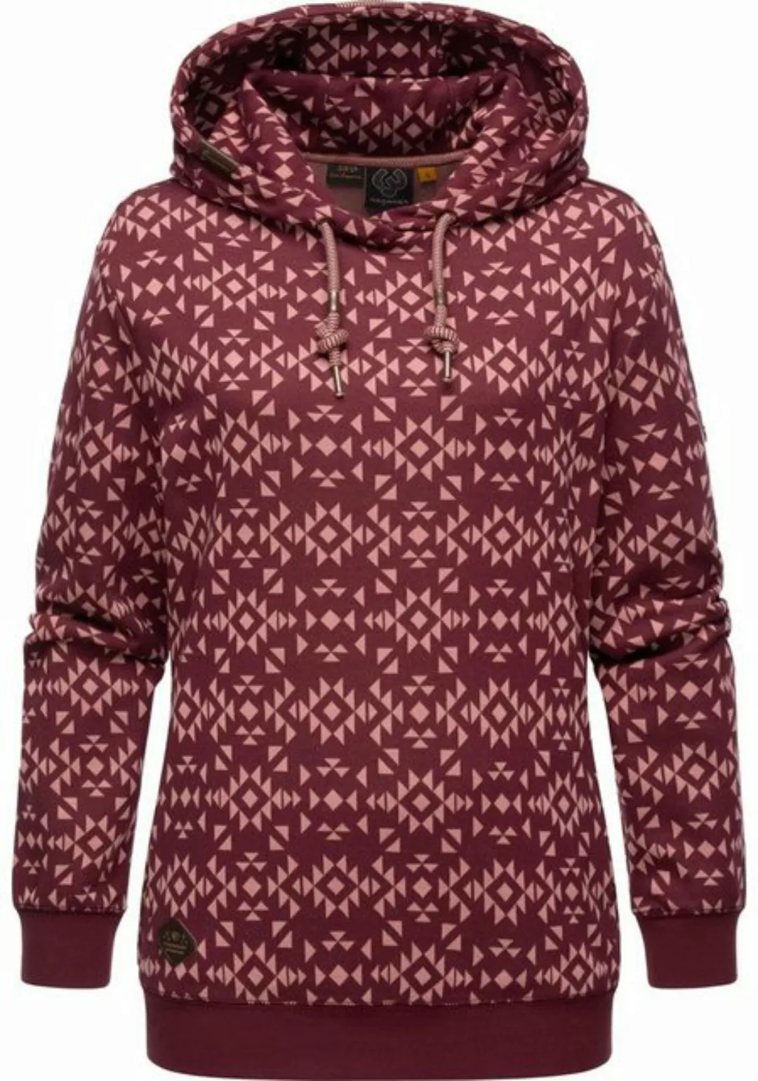 Ragwear Hoodie Cinda modischer Kapuzenpullover mit hohem Kragen günstig online kaufen