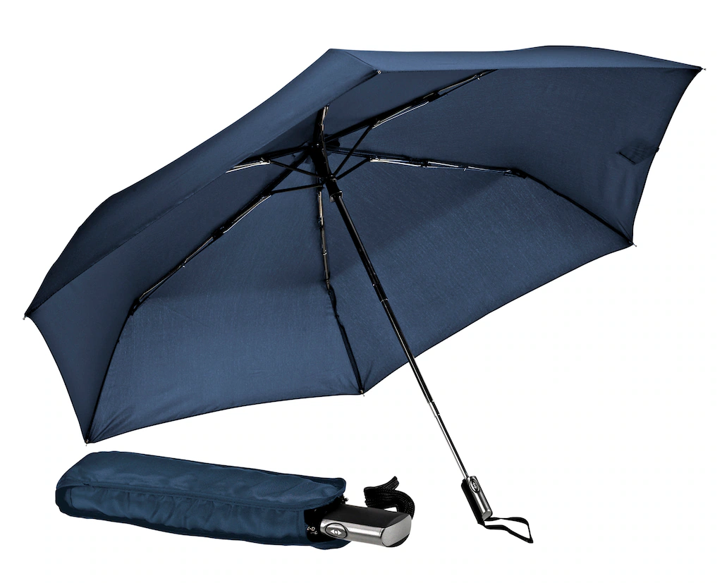 EuroSCHIRM Taschenregenschirm "Automatik 3224, marineblau", besonders leich günstig online kaufen