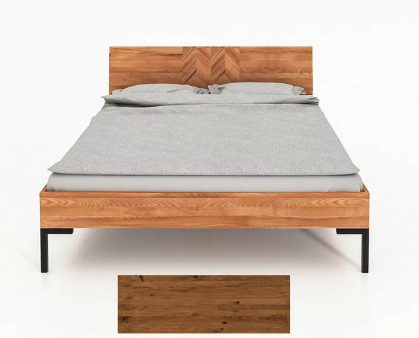 Carpe Sonno Massivholzbett Holzbett Massivholzbett Bettrahmen Bettgestell E günstig online kaufen