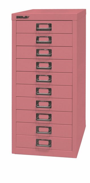 Bisley Aktenschrank MultiDrawer Schubladenschrank in Pink - Maße: H 59 x B günstig online kaufen