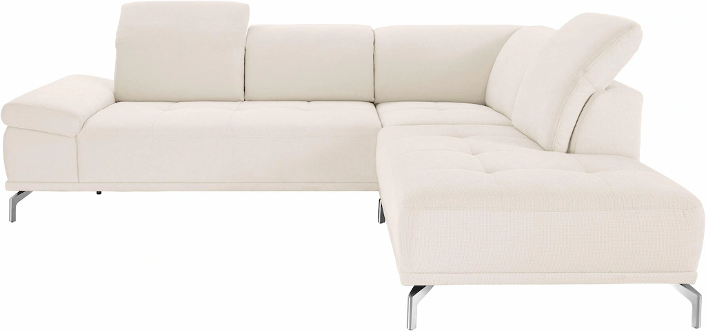 Places of Style Ecksofa »Caluna«, Inkl.Sitztiefenverstellung, wahlweise mit günstig online kaufen