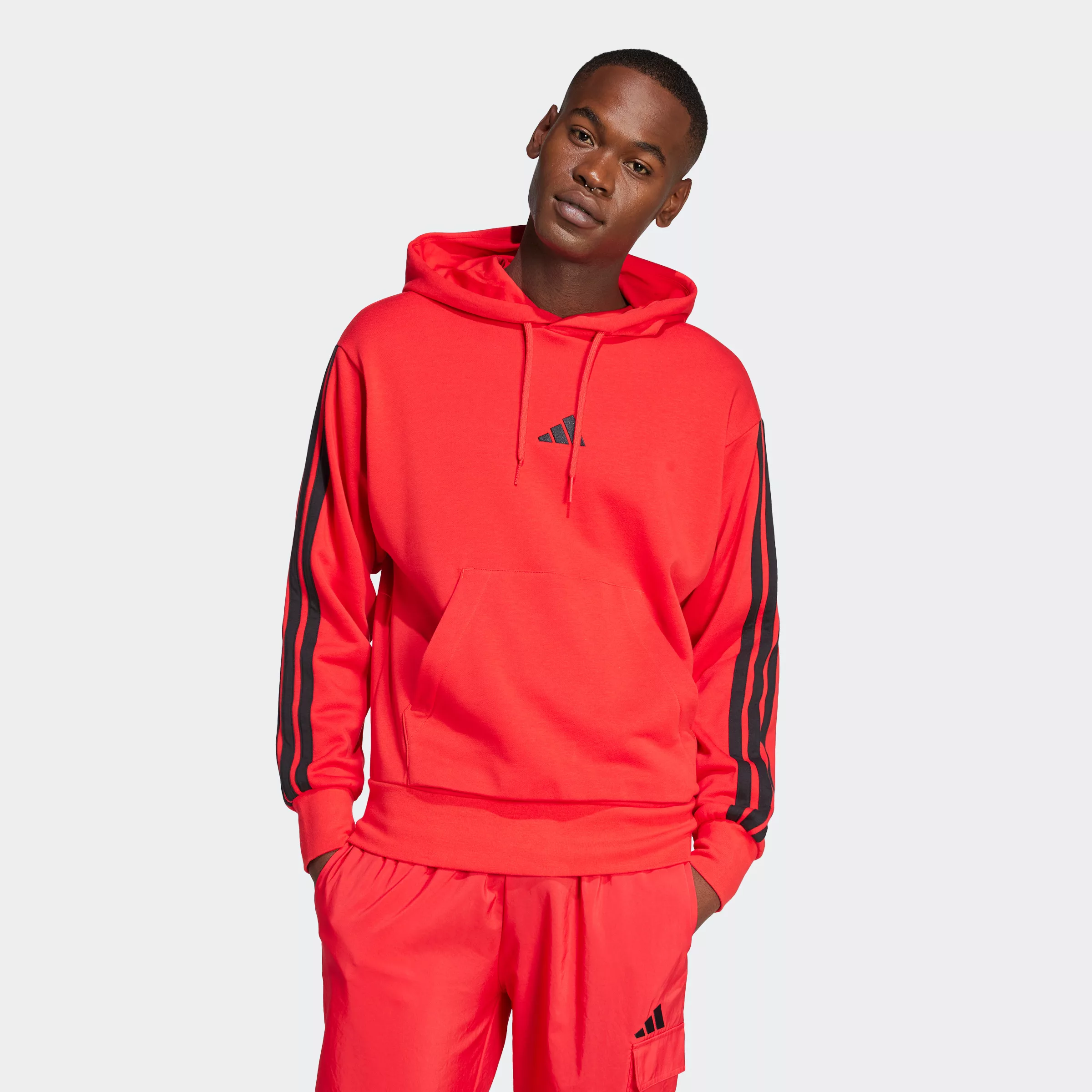 adidas Sportswear Kapuzensweatshirt "M 3S FT HD" günstig online kaufen