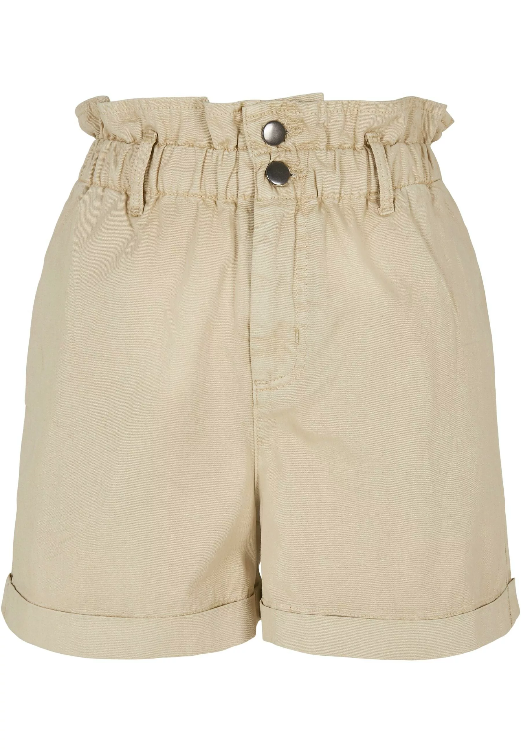 URBAN CLASSICS Stoffhose Urban Classics Damen Ladies Paperbag Shorts (1-tlg günstig online kaufen