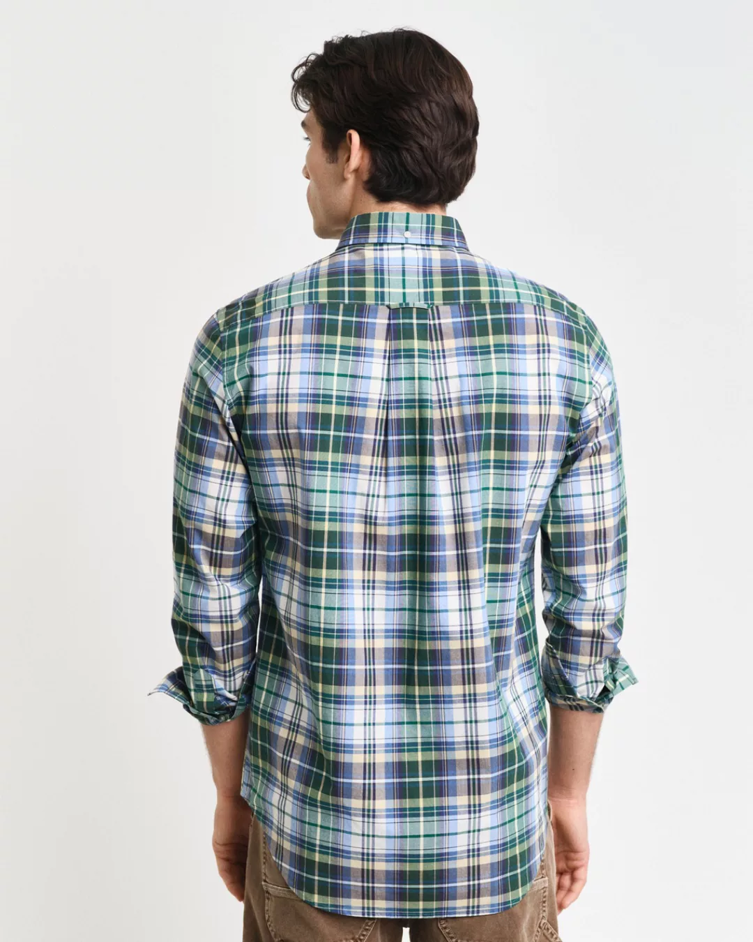 Gant Karohemd REG POPLIN TARTAN CHECK SHIRT Regular Fit Popeline Hemd mit T günstig online kaufen