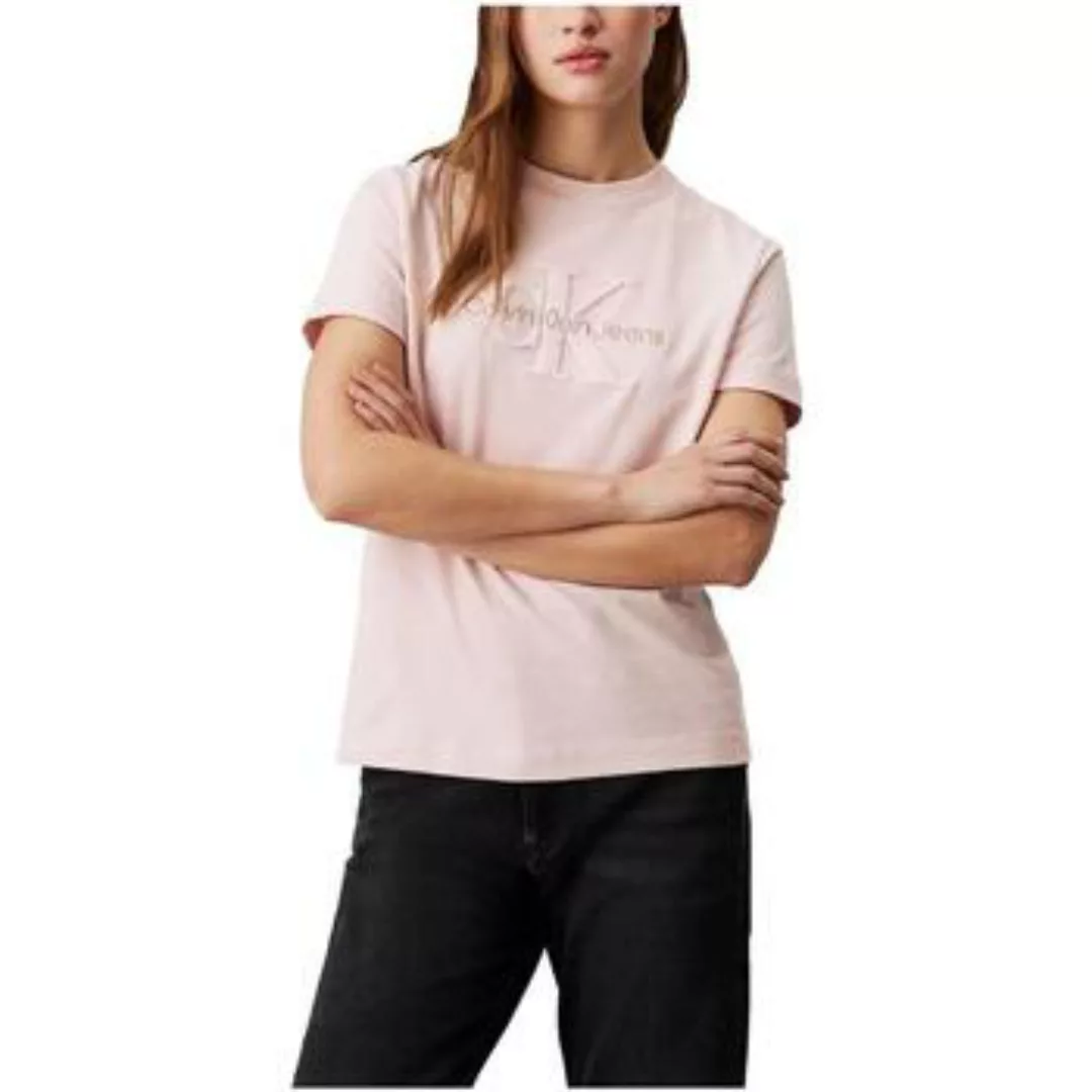 Calvin Klein Jeans  T-Shirt CHENILLE MONOLOGO J20J224244 günstig online kaufen