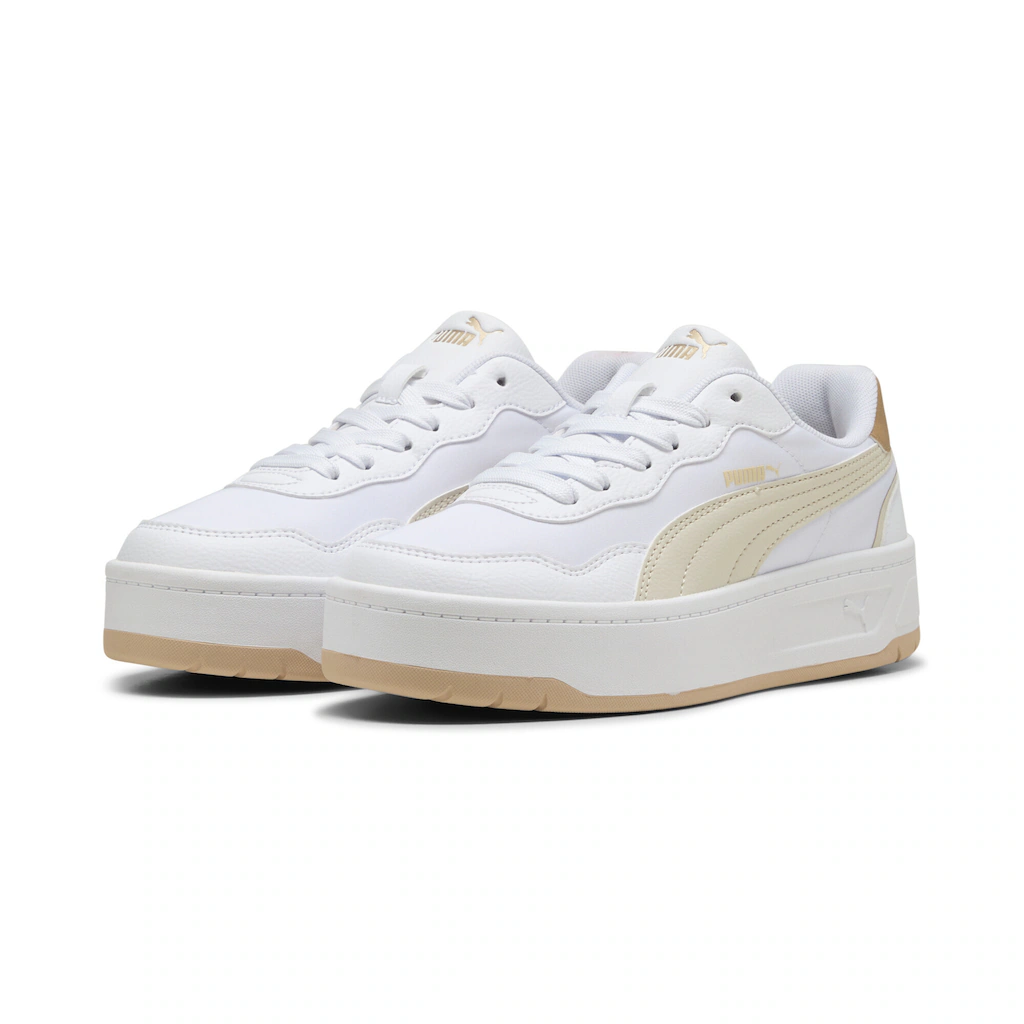 PUMA Sneaker "Court Lally Skye Aqua Metallics Sneakers Damen" günstig online kaufen