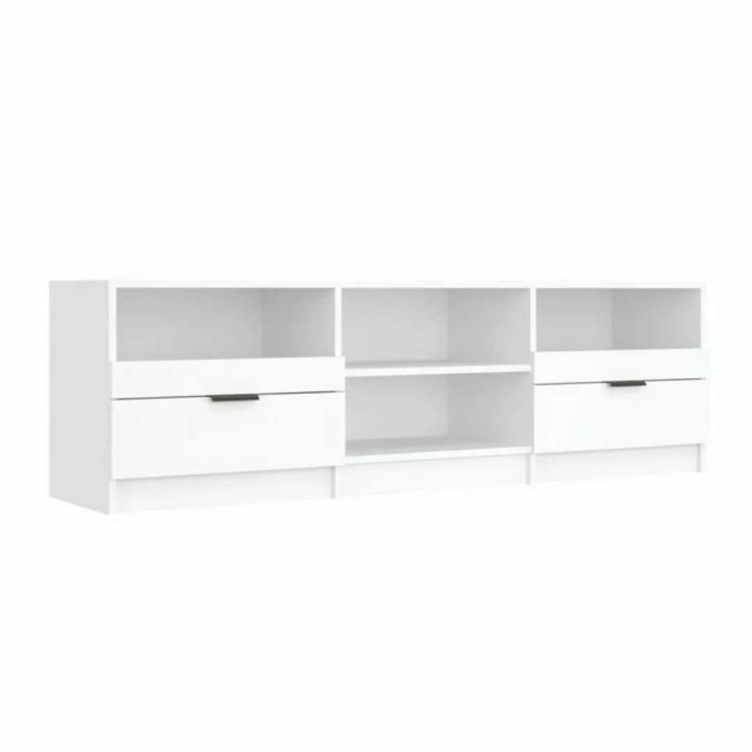 furnicato TV-Schrank Weiß 150x33,5x45 cm Holzwerkstoff günstig online kaufen