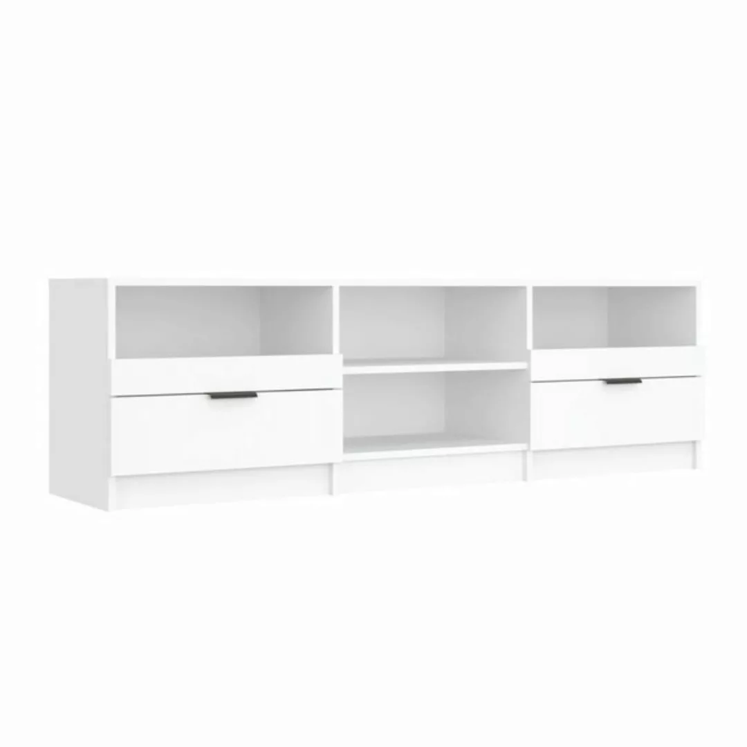 vidaXL TV-Schrank TV-Schrank Weiß 150x33,5x45 cm Holzwerkstoff Lowboard günstig online kaufen