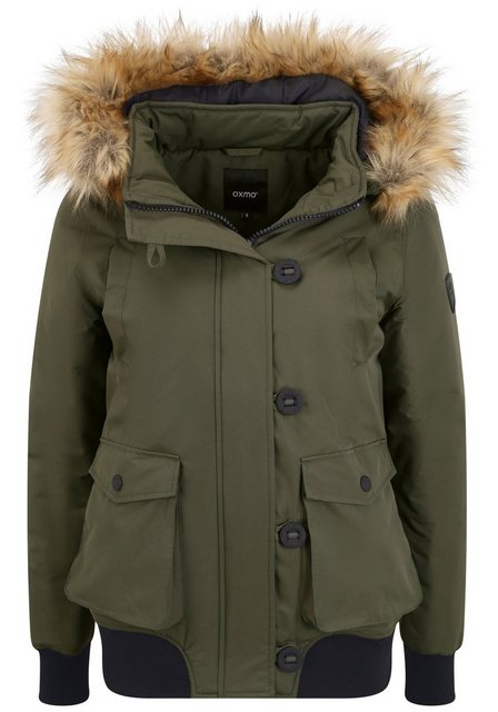 OXMO Winterjacke OXAcila Wattierte Winterjacke mit Kapuze und abnehmbarem K günstig online kaufen