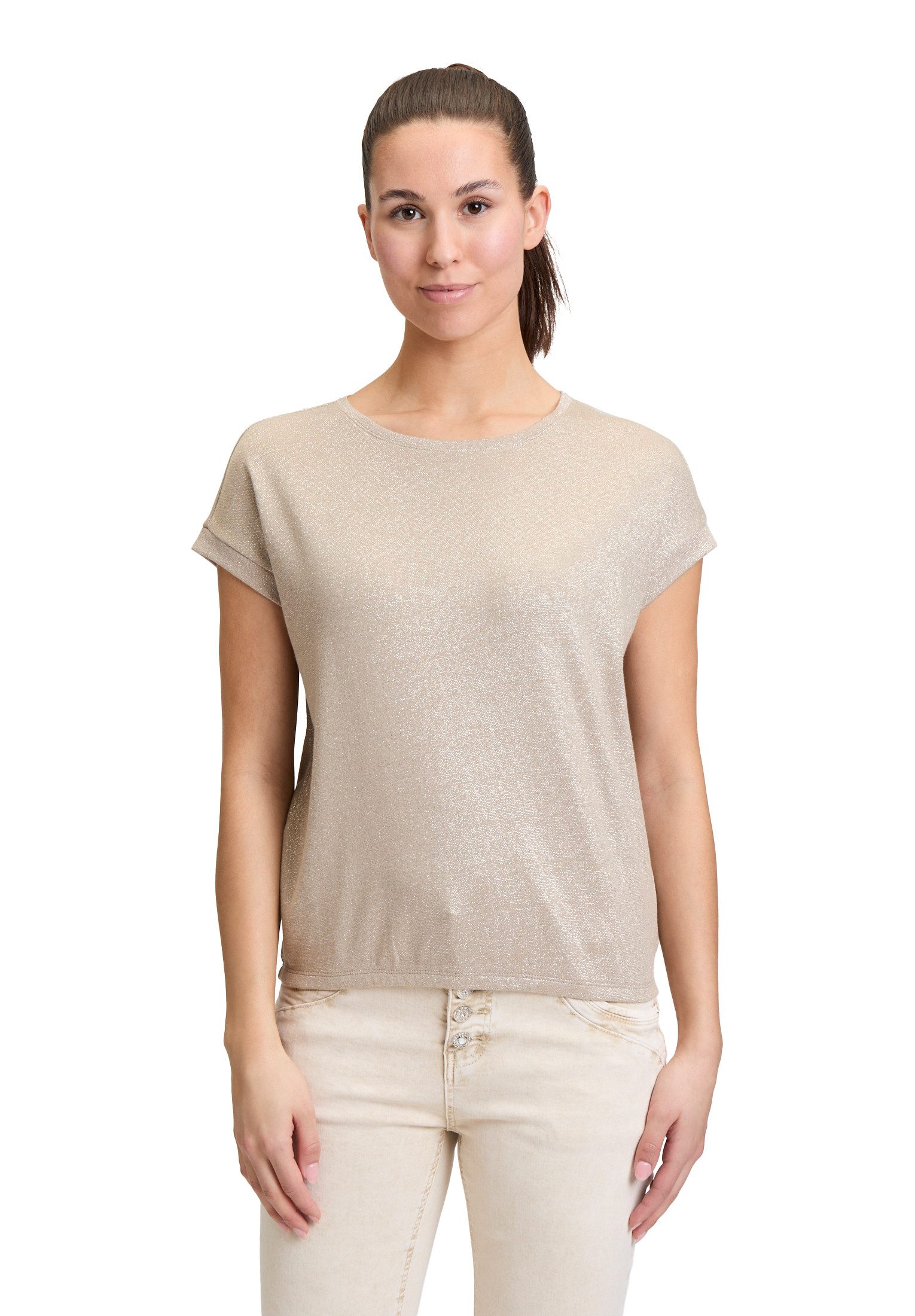 Cartoon Kurzarmshirt "Cartoon Damen Casual-Shirt mit Rundhalsausschnitt", ( günstig online kaufen