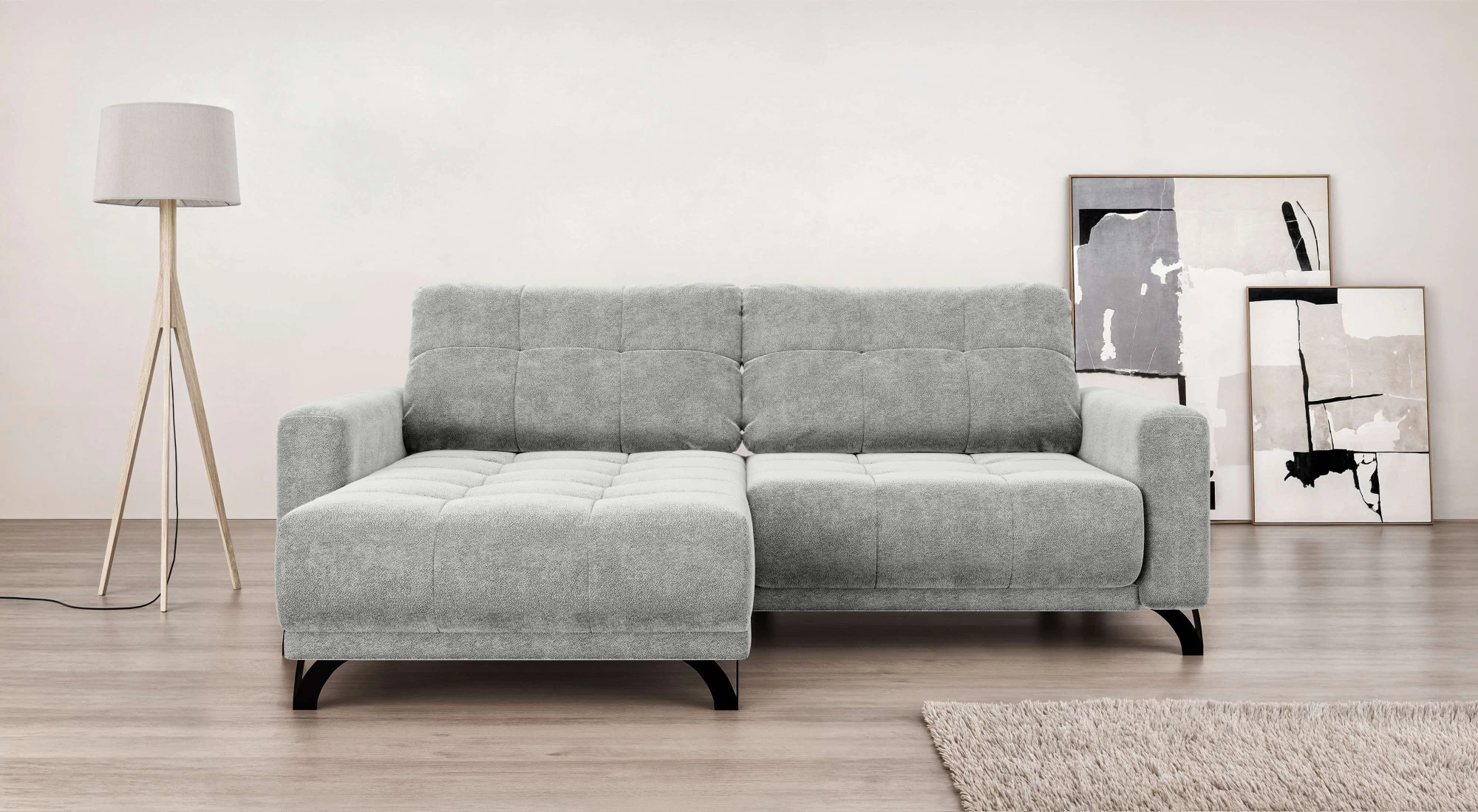 INOSIGN Ecksofa »FAIRVIEW mit verstellbaren Rückenlehne, Maße B/T/H: 234/17 günstig online kaufen