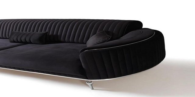 Xlmoebel Sofa Moderne Textil-Luxus-Sofa-Sitzgruppe mit einem Dreisitzer und günstig online kaufen