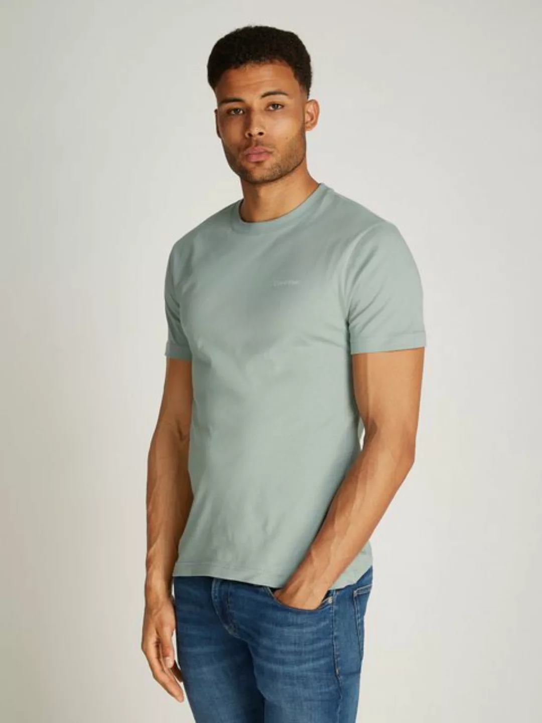 Calvin Klein T-Shirt "ENLARGED BACK LOGO T-SHIRT", mit Logodruck günstig online kaufen