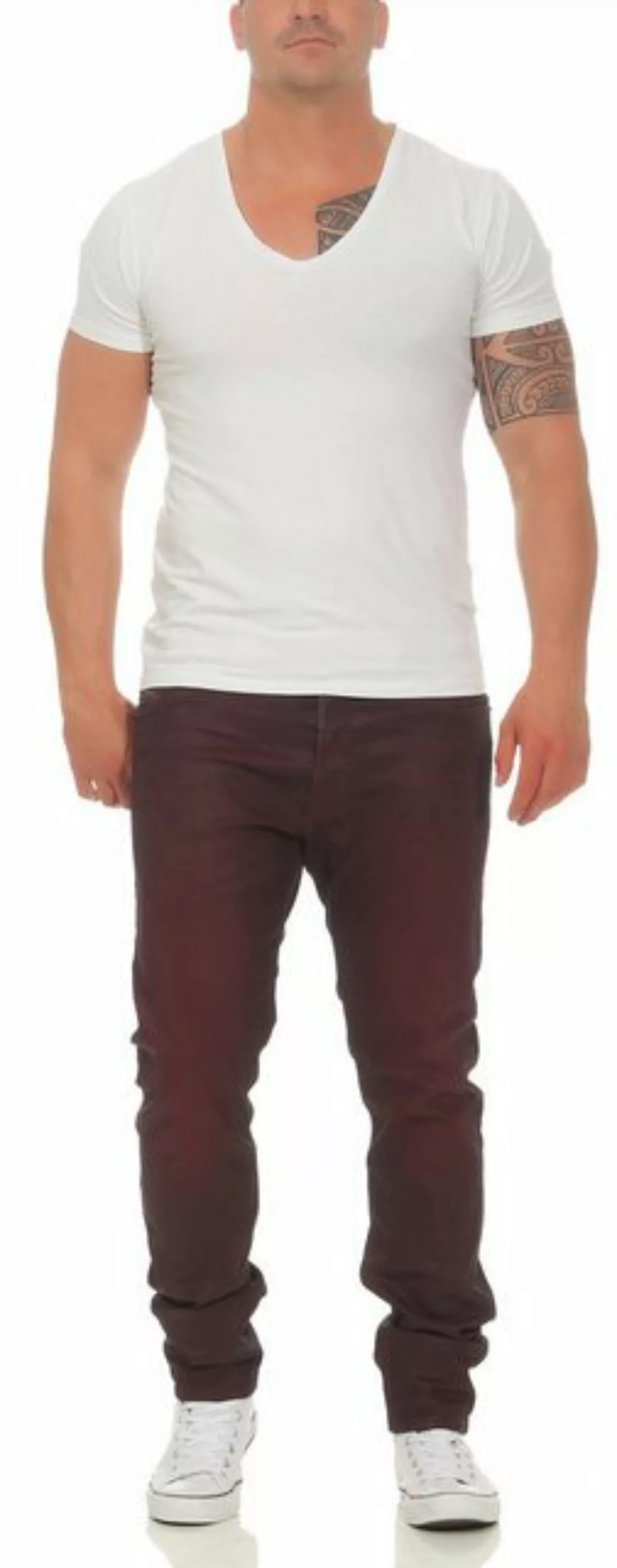 Diesel Slim-fit-Jeans Tepphar 0858X - 0679T (Bordeaux Rot) Stretch, 5-Pocke günstig online kaufen