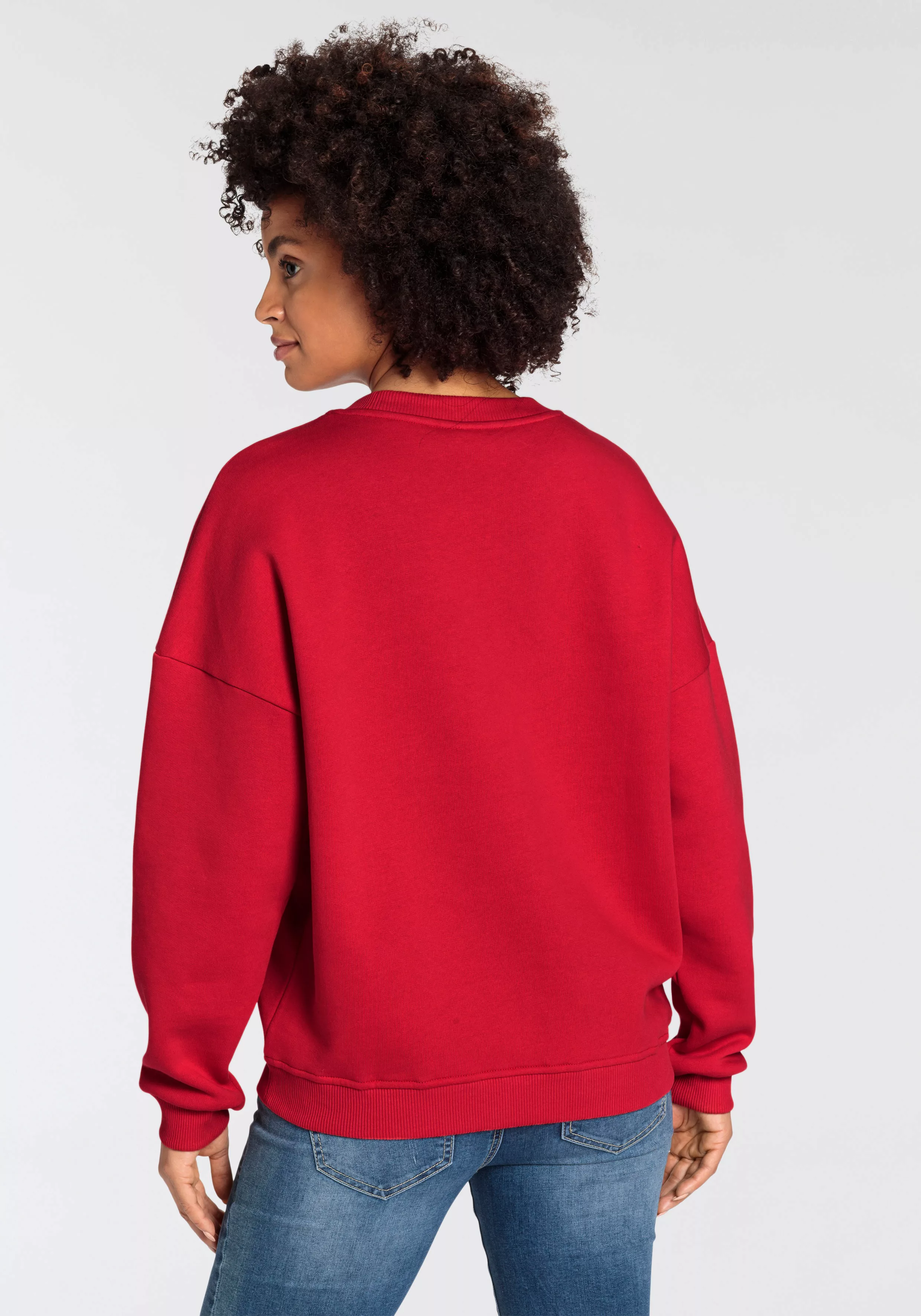 KangaROOS Sweatshirt, mit großem Logodruck im College-Style günstig online kaufen