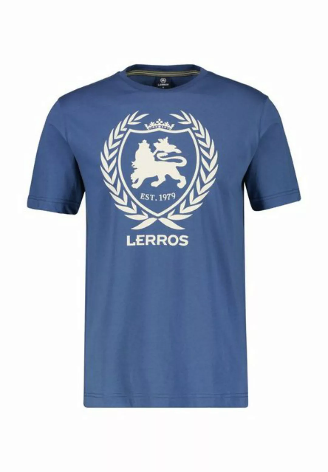 LERROS T-Shirt "LERROS T-Shirt, Logoprint" günstig online kaufen