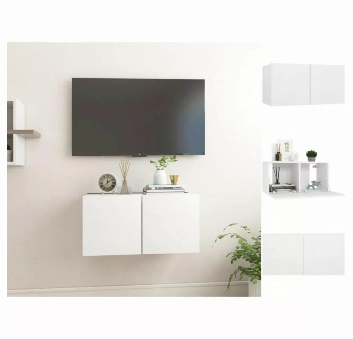 vidaXL TV-Schrank TV-Hängeschrank Weiß 60x30x30 cm günstig online kaufen