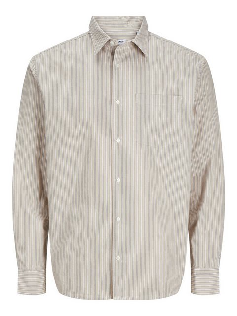 Jack & Jones Langarmhemd JJECODY POPLIN SHIRT LS SN mit Streifen Muster günstig online kaufen