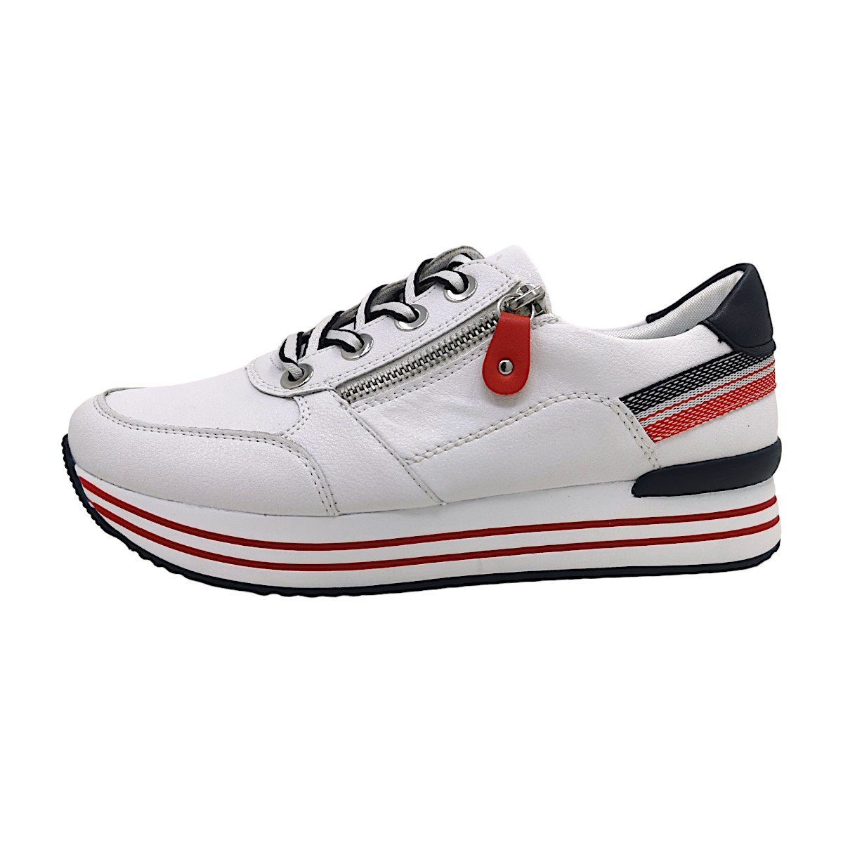 Remonte Plateausneaker, mit Wechselfußbett, Freizeitschuh, Halbschuh, Schnü günstig online kaufen