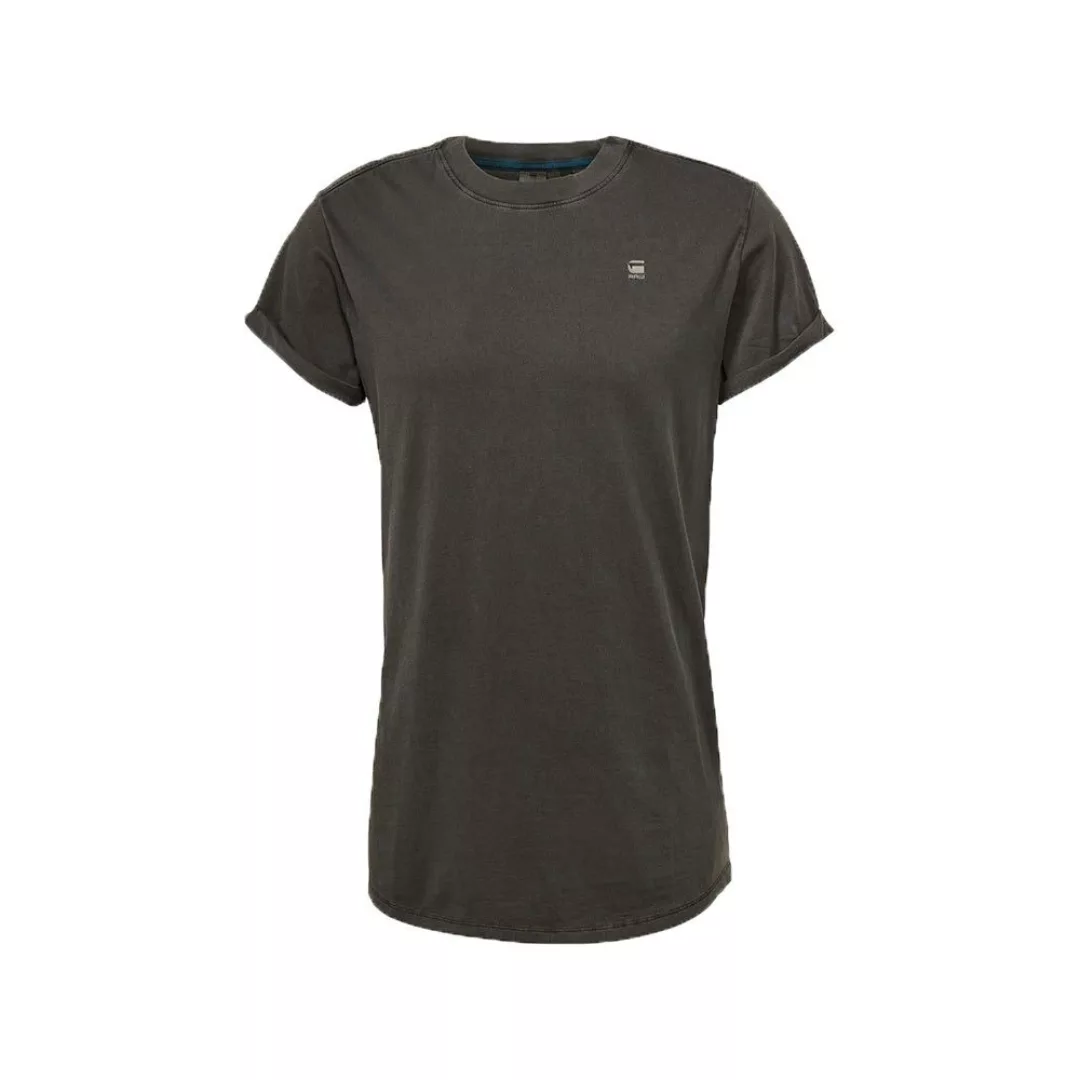 G-star Lash Ribbed Kurzarm T-shirt XS Raven günstig online kaufen