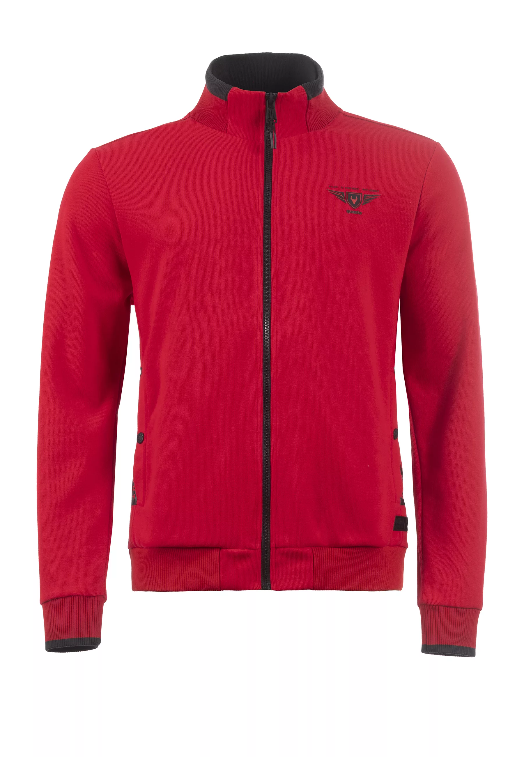 Questo Sweatjacke Fido chilli red günstig online kaufen