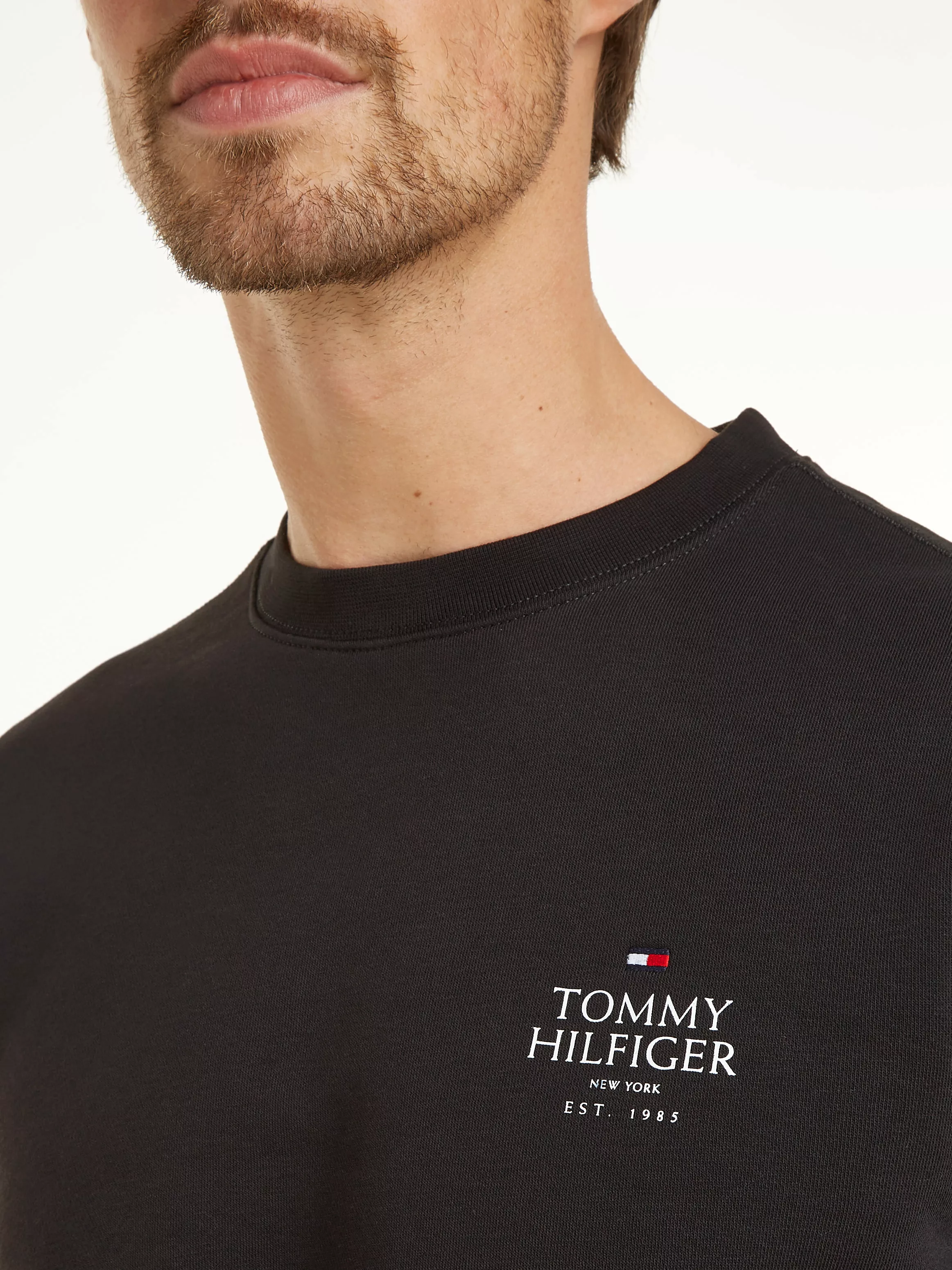 Tommy Hilfiger Sweatshirt HILFIGER STACK SWEATSHIRT günstig online kaufen